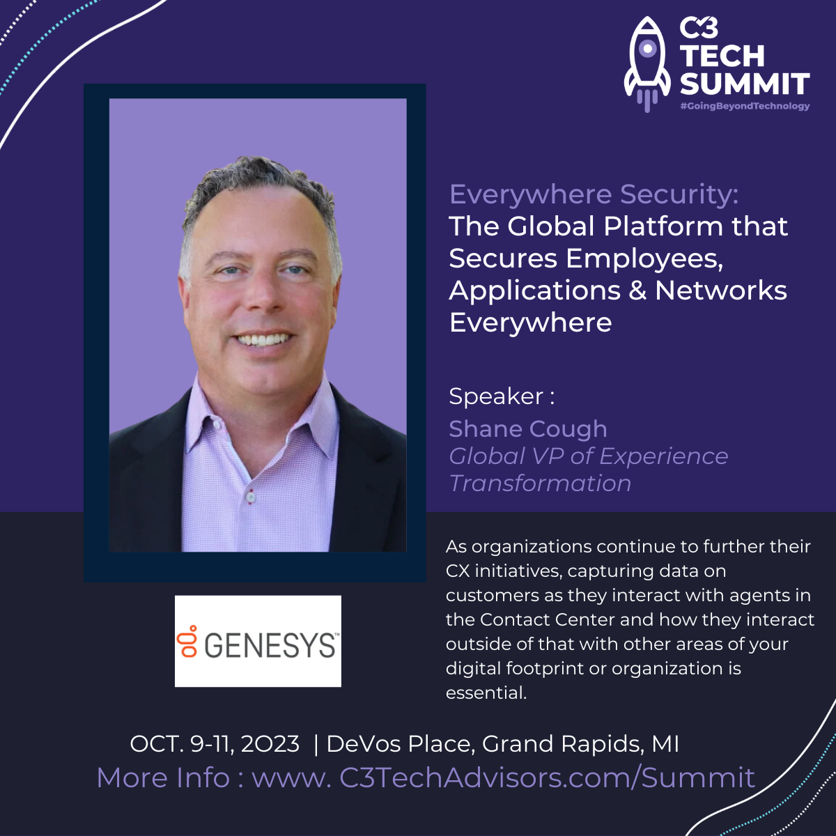 Genesys | Customer Insights CX | C3 Tech Summit