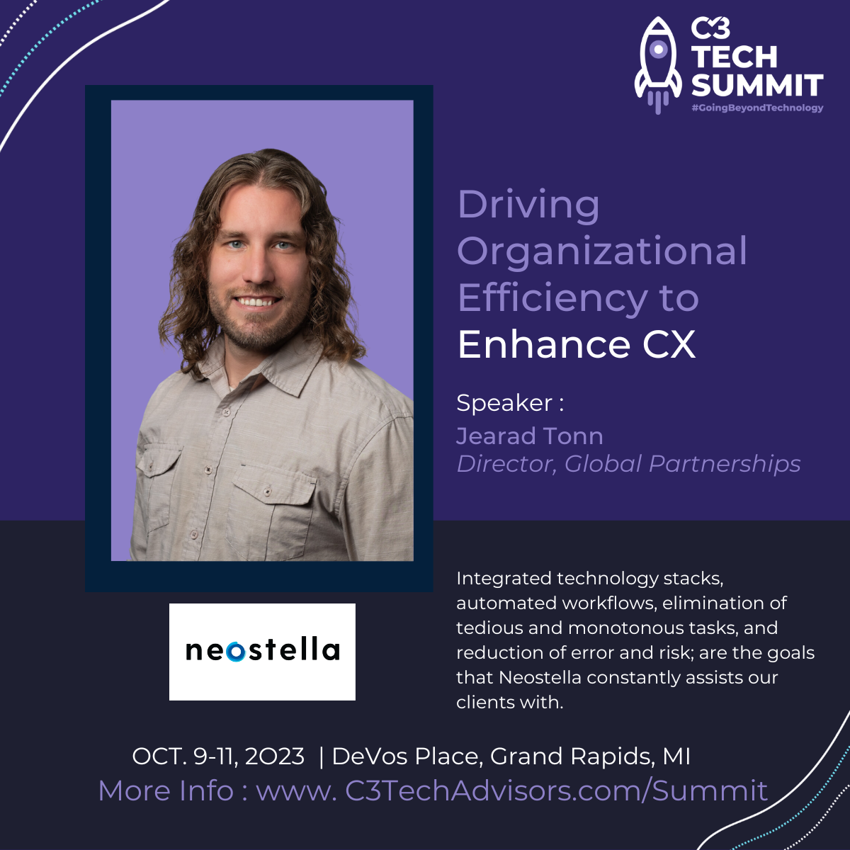 Neostella Organizational Efficiency | C3 Tech Summit